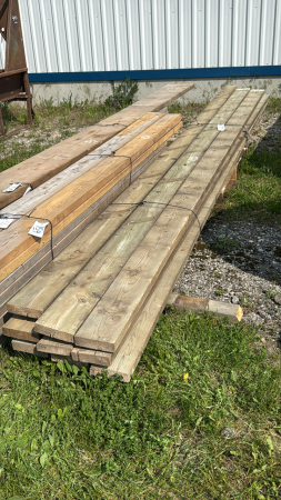 (9) 2IN X 6IN X 14FT USED SPRUCE LUMBER