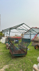 ROUND BALE FEEDER FOR SHEEP OR GOATS WITH ROOF - 2