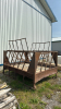 STEEL 8FT X 6FT ROUND BALE FEEDER - 5
