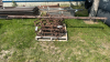 4 SECTION OF DIAMOND HARROW W/POLE - 2