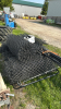 LOT OF APPROX. 400FT OF BLACK CHAIN LINK FENCE - 4