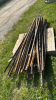 APPROX. 29 7FT USED T POSTS - 4