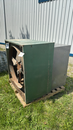 (2) 5HP HAY DRYING BOX FANS