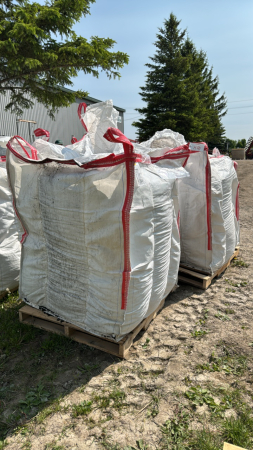 (2) TOTES OF RUBBER CRUMB