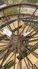 PAIR OF 44IN STEEL WHEELS - 4