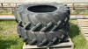 PAIR OF FIRESTONE 13.6-26 TIRES - 2