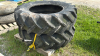 PAIR OF FIRESTONE 13.6-26 TIRES - 4