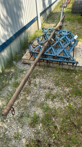 (4) SECTION OF DIAMOND HARROW W/POLE