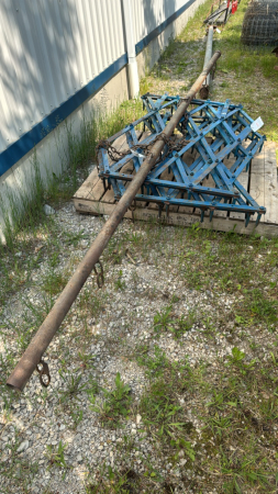 (4) SECTION OF DIAMOND HARROW W/POLE