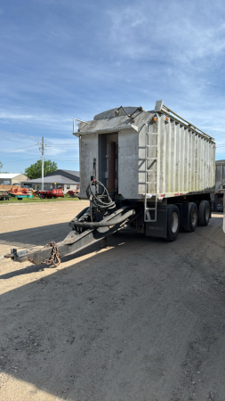 1993 WALINGA 22FT ALUMINUM TRIAXLE DUMP TRAILER