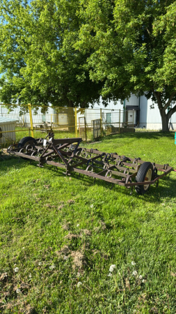 13FT 3PTH S-TINE CULTIVATOR W/SPRING HARROWS