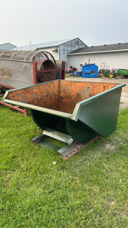 STEEL FORKLIFT DUMP BIN