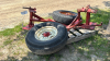 PAIR OF HEAVY DUTY GAUGE WHEELS - 5