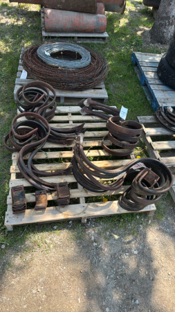 (23) CULTIVATOR SHANKS & SOME BRACKETS