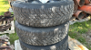 (4) GOODYEAR 225/65R17 WINTER TIRES - 2