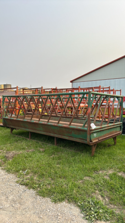 STEEL 13FT X 6.5FT BALE FEEDER