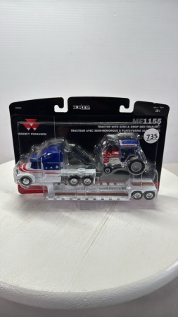 Massey Ferguson Tractor&Semi and Drop Bed Trailer