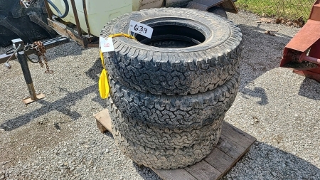 4-BF Goodrich LT235/85R16 All Terrain Tires