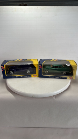 (2) Motor Max Cars