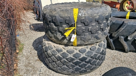 Unmatched Pair of 28L-26 Tires