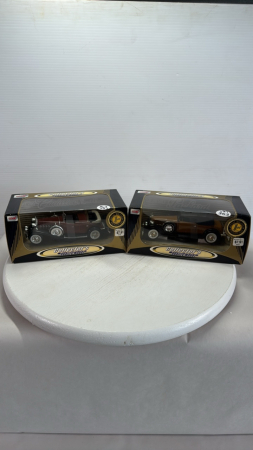 (2) Collector Quality Model Cars