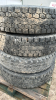 4 Aeolus 11R22.5 Tires -No Rims - 2