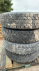 4 Aeolus 11R22.5 Tires -No Rims - 4