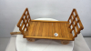 Wooden Flat Rack Wagon w/Running Gear - 3