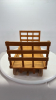 Wooden Flat Rack Wagon w/Running Gear - 4
