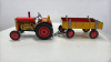 Zetor Tin Wind Up Tractor & Wagon - 2