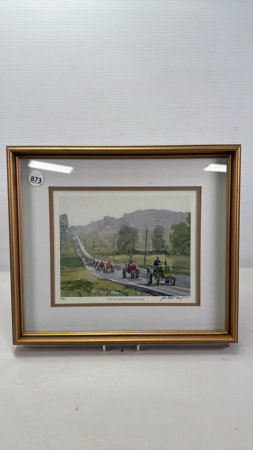 Peter Schneider Print "Tractor Parade"