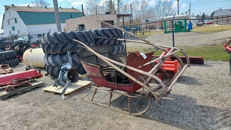 Horse Drawn Cutter and Accessories