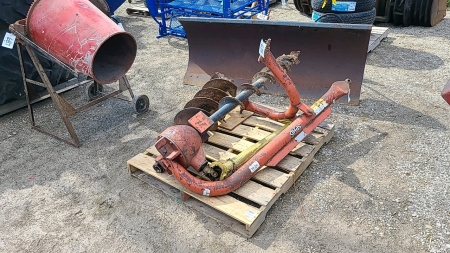 Rhino 3pth PTO Post Hole Auger