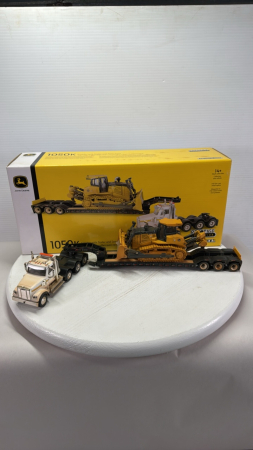 John Deere 1050K Crawler w/Freightliner Semi