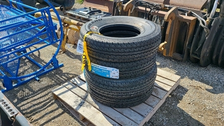 4 Unused Habilead ST235/80R16 Tires