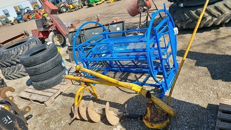 3pth PTO 12in Post Hole Auger
