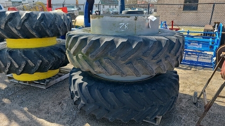 Pair of 18.4R42 Duals