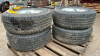4 Firestone P235/60R16 on 5 Bolt Chrome Rims - 2