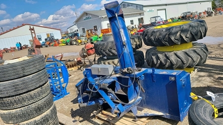 McKee 7ft Double Auger Snowblower