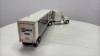 White Peterbilt Semi - 4