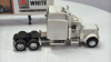 White Peterbilt Semi - 6