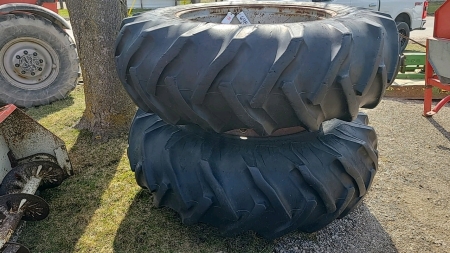 Pr. of Goodyear 20.8-38 Duals (See Notes)