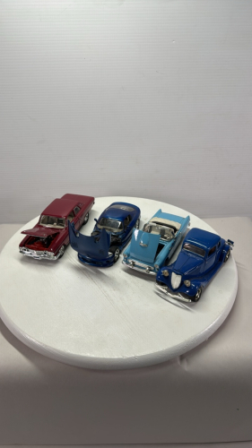(4) Assorted Cars