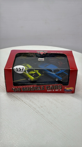 (2) Hot Wheels 1969 Muscle Cars