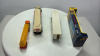 (4) Semi's w/Plastic Trailers - 4
