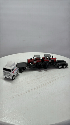 Massey Ferguson Mack Semi w/(2) MF 699 Tractors