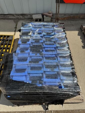 LOT OF POLY BINS