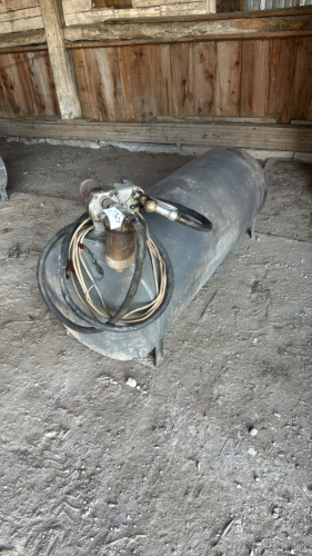 STEEL FUEL TANK WITH 12V PUMP