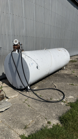 STEEL DIESEL TANK WITH ELECTRIC PUMP