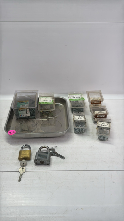 9in Magnetic Tray with Qty of Screws